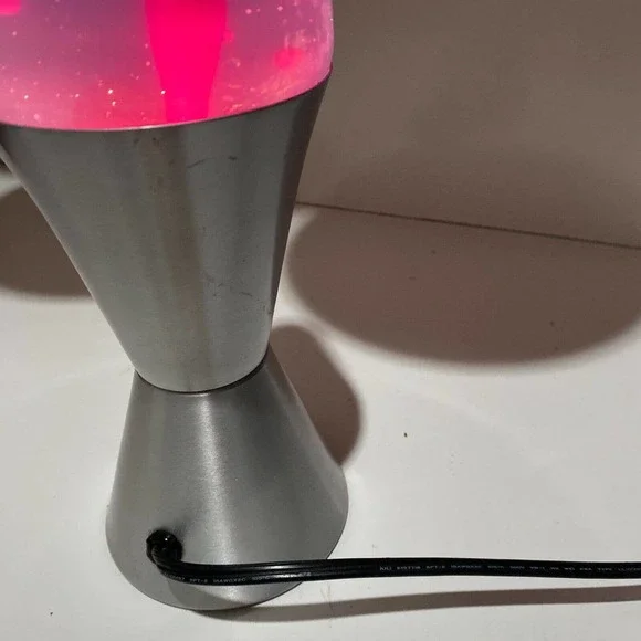 Lava Lamp Vinatge‎ Purple Pink Starlite Base Lamp See Pictures and Video